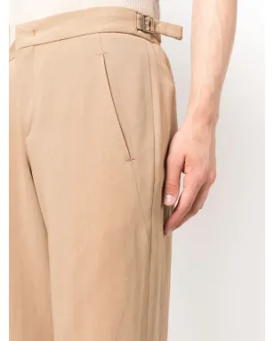 PT Torino ストレートレッグ リネン混紡パンツ - サムネイル5