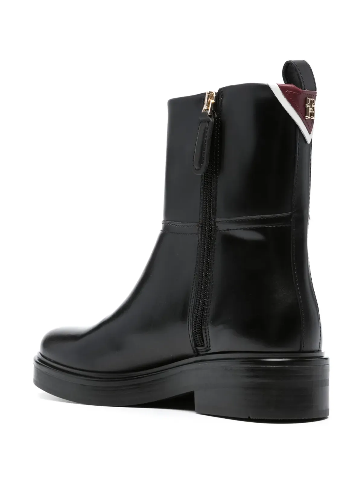 Tommy Hilfiger クールレザー アンクルブーツ - 画像3