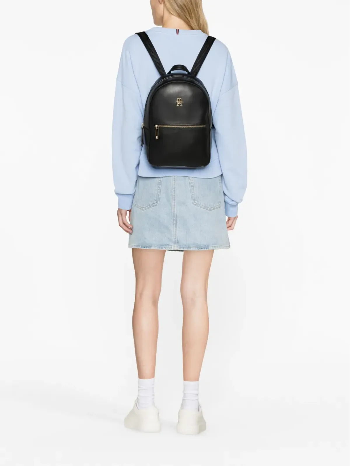 Tommy Hilfiger ロゴプレートバックパック - 画像2