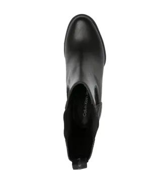 Calvin Klein Jeans 90mm キルテッドパネル レザープラットフォームブーツ - サムネイル4