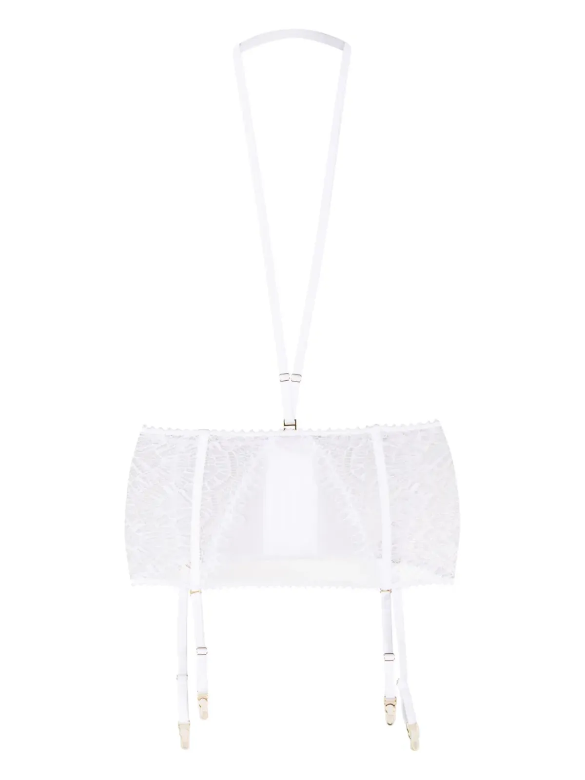 Maison Close Accroche Coeur ウエストシンチャーとサスペンダー - 画像1