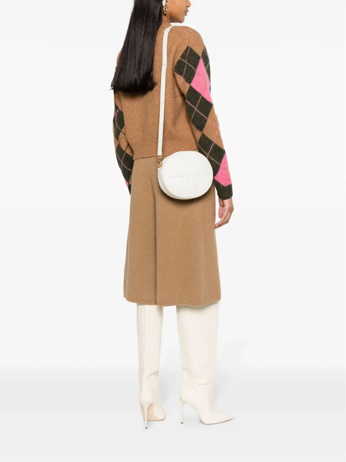 Patou JPモノグラム レザー クロスボディバッグ - 画像2