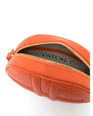 Patou Le JP leather shoulder bag - Orange - サムネイル5