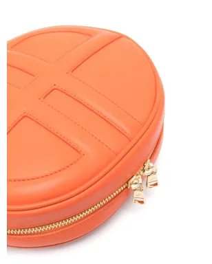 Patou Le JP leather shoulder bag - Orange - サムネイル4