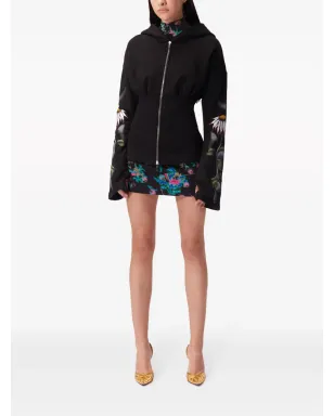 Maccapani 花柄プリント ジップアップフーディ - サムネイル2