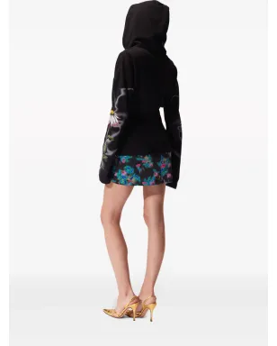 Maccapani 花柄プリント ジップアップフーディ - サムネイル3