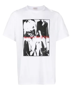 Alexander McQueen 写真プリント コットンTシャツ - サムネイル1