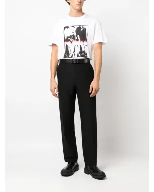 Alexander McQueen 写真プリント コットンTシャツ - サムネイル2