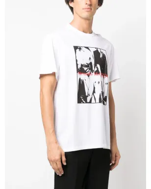 Alexander McQueen 写真プリント コットンTシャツ - サムネイル3