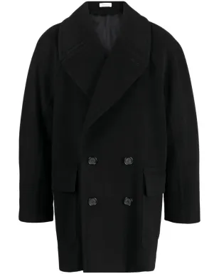 Alexander McQueen ダブルブレスト テーラードコート - ブラック - サムネイル1
