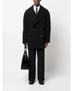 Alexander McQueen ダブルブレスト テーラードコート - ブラック - サムネイル2