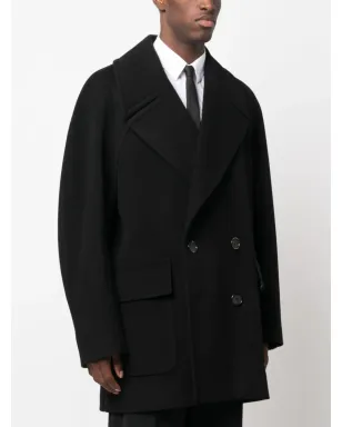Alexander McQueen ダブルブレスト テーラードコート - ブラック - サムネイル3