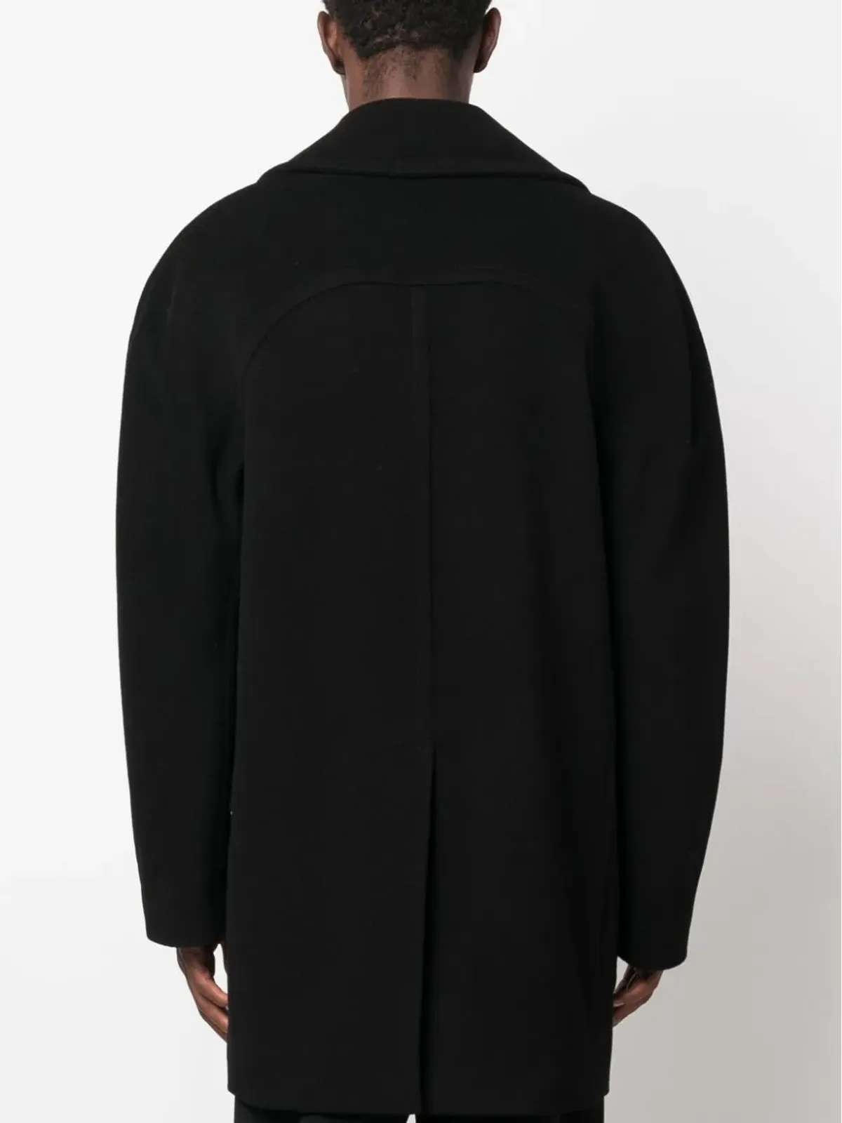 Alexander McQueen ダブルブレスト テーラードコート - ブラック - 画像4