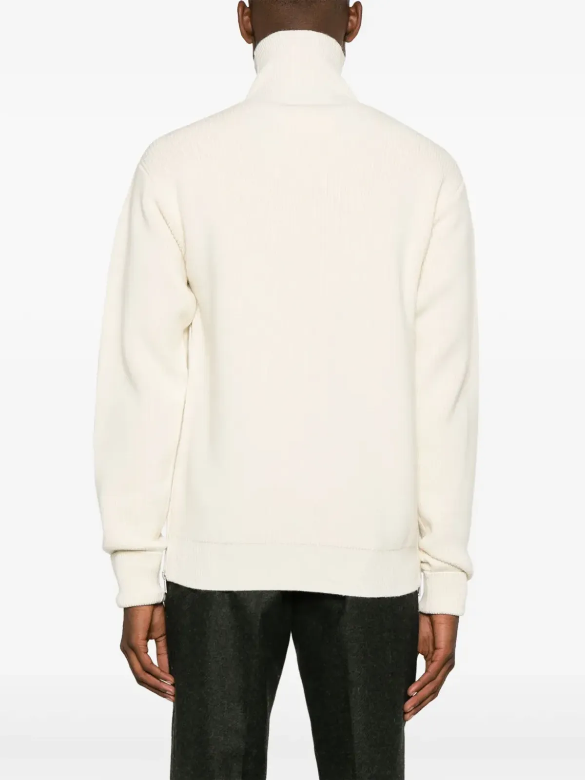 Jil Sander ロールネック ウール セーター - 画像4