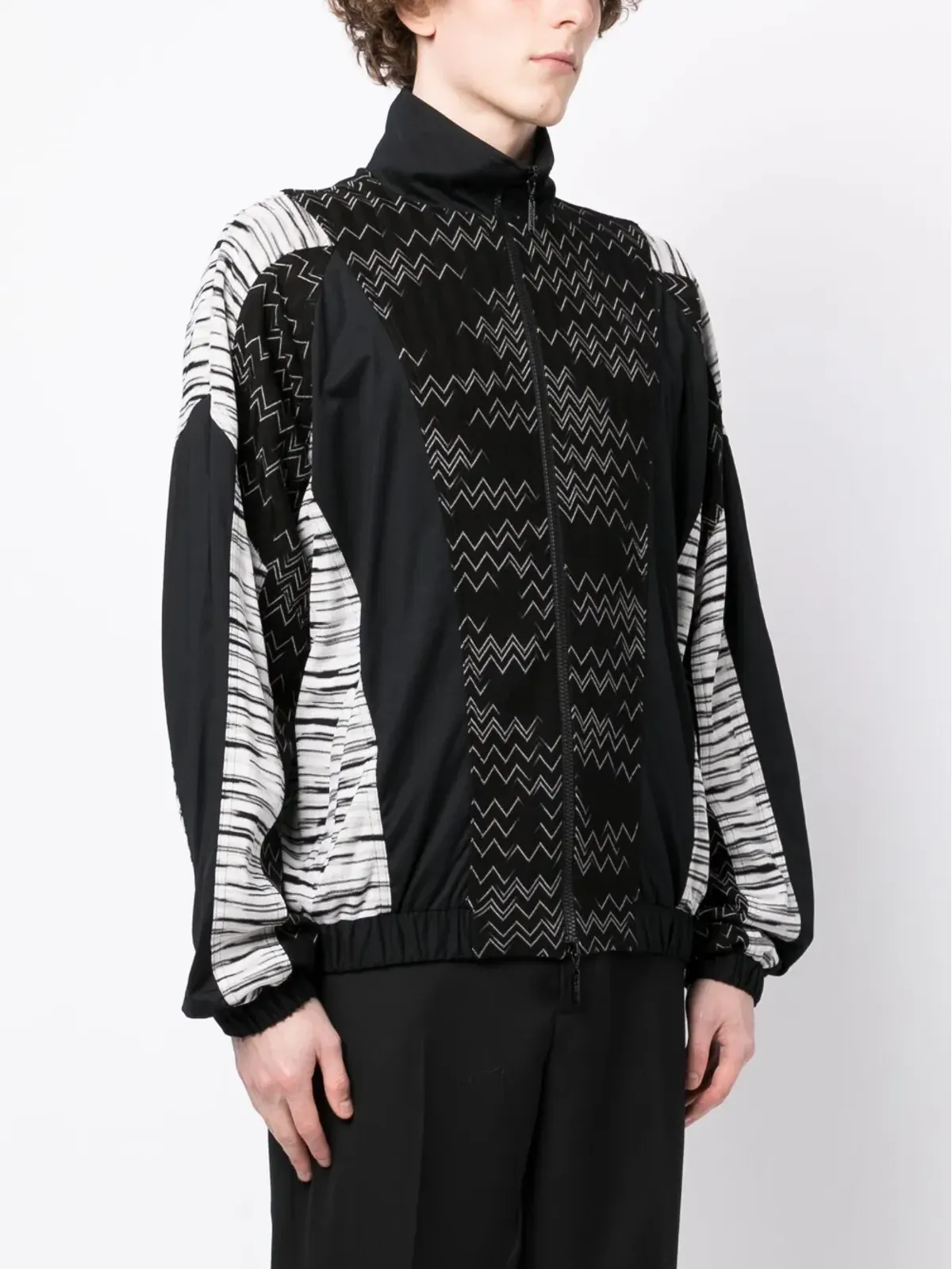 Missoni ジグザグ ジップアップ ジャケット - 画像3