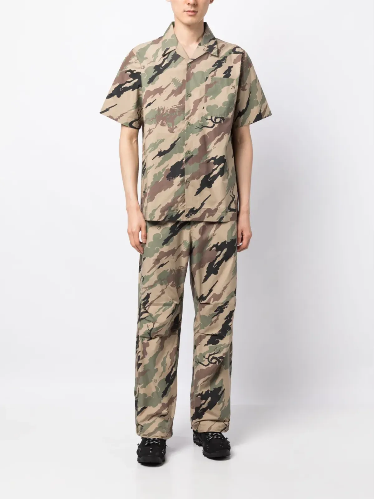Maharishi ボンサイフォレスト柄パンツ - Brown - 画像2