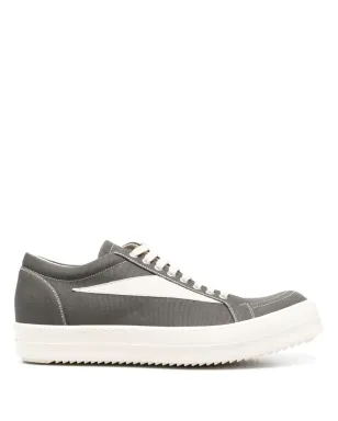 Rick Owens DRKSHDW ヴィンテージ ロー・トップ レザー スニーカー - サムネイル1