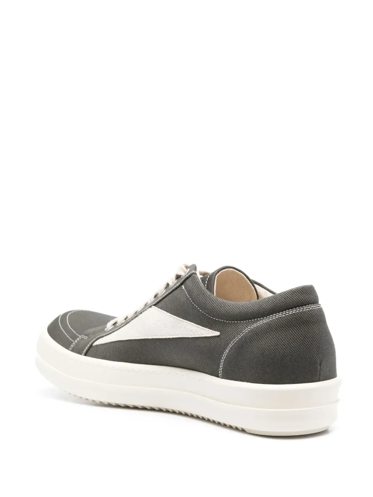Rick Owens DRKSHDW ヴィンテージ ロー・トップ レザー スニーカー - 画像3