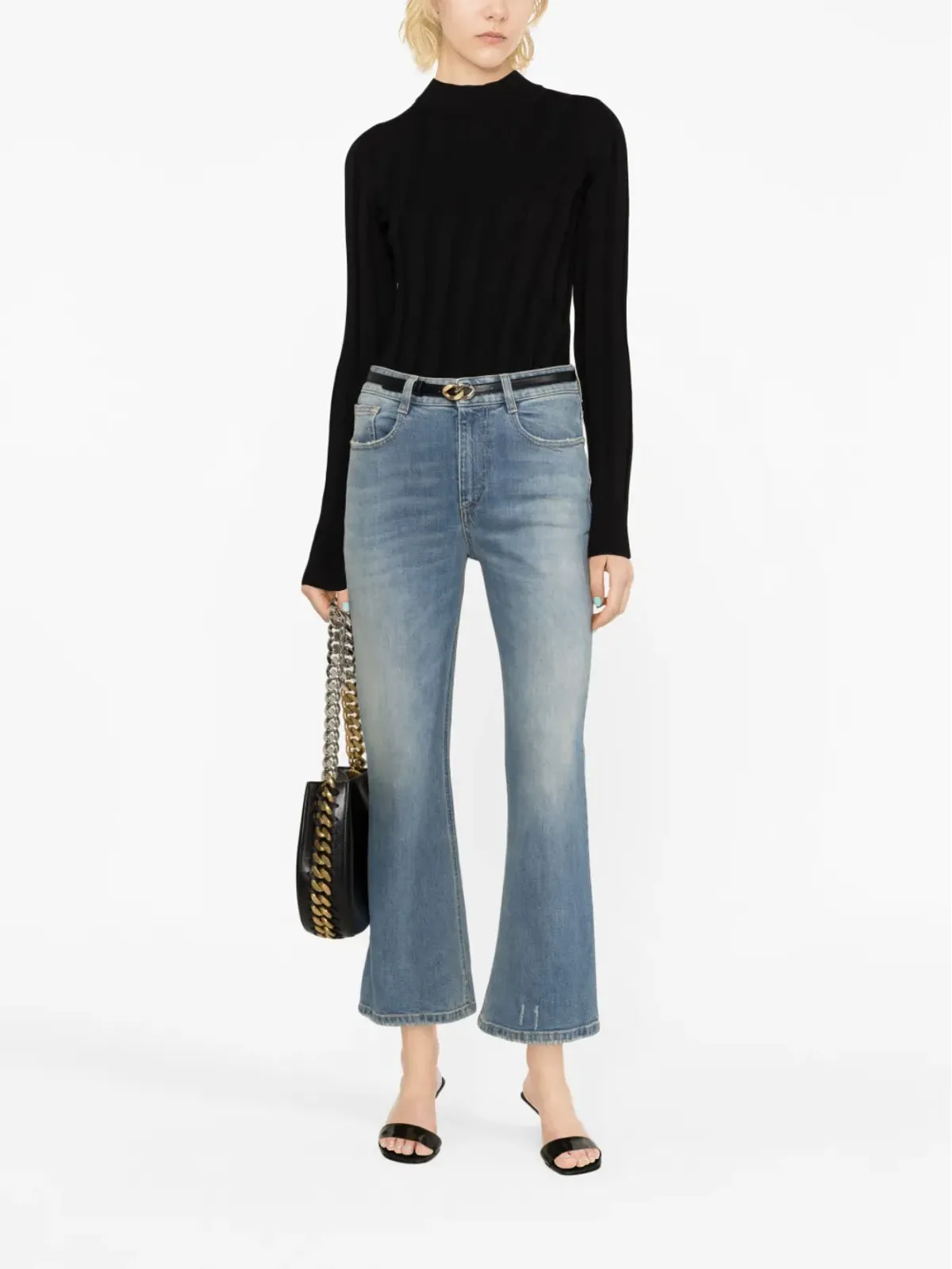 Stella McCartney 石洗い加工 ブーツカットジーンズ - ブルー - 画像2