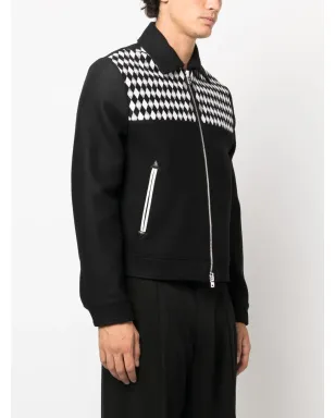 AMIRI ダイヤモンド刺繍のワークジャケット - サムネイル3