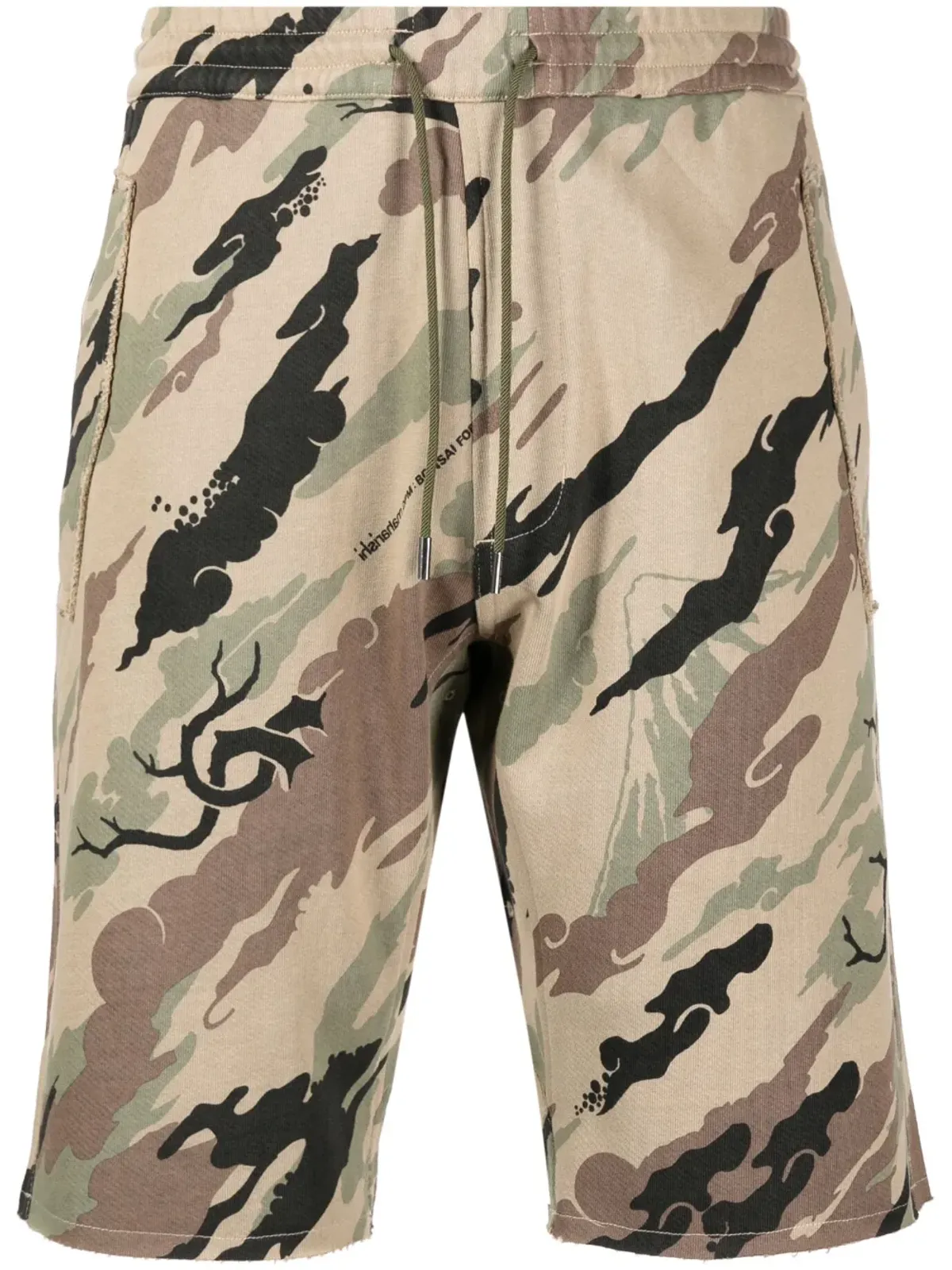 Maharishi ボンサイフォレストプリント コットンショーツ - 画像1