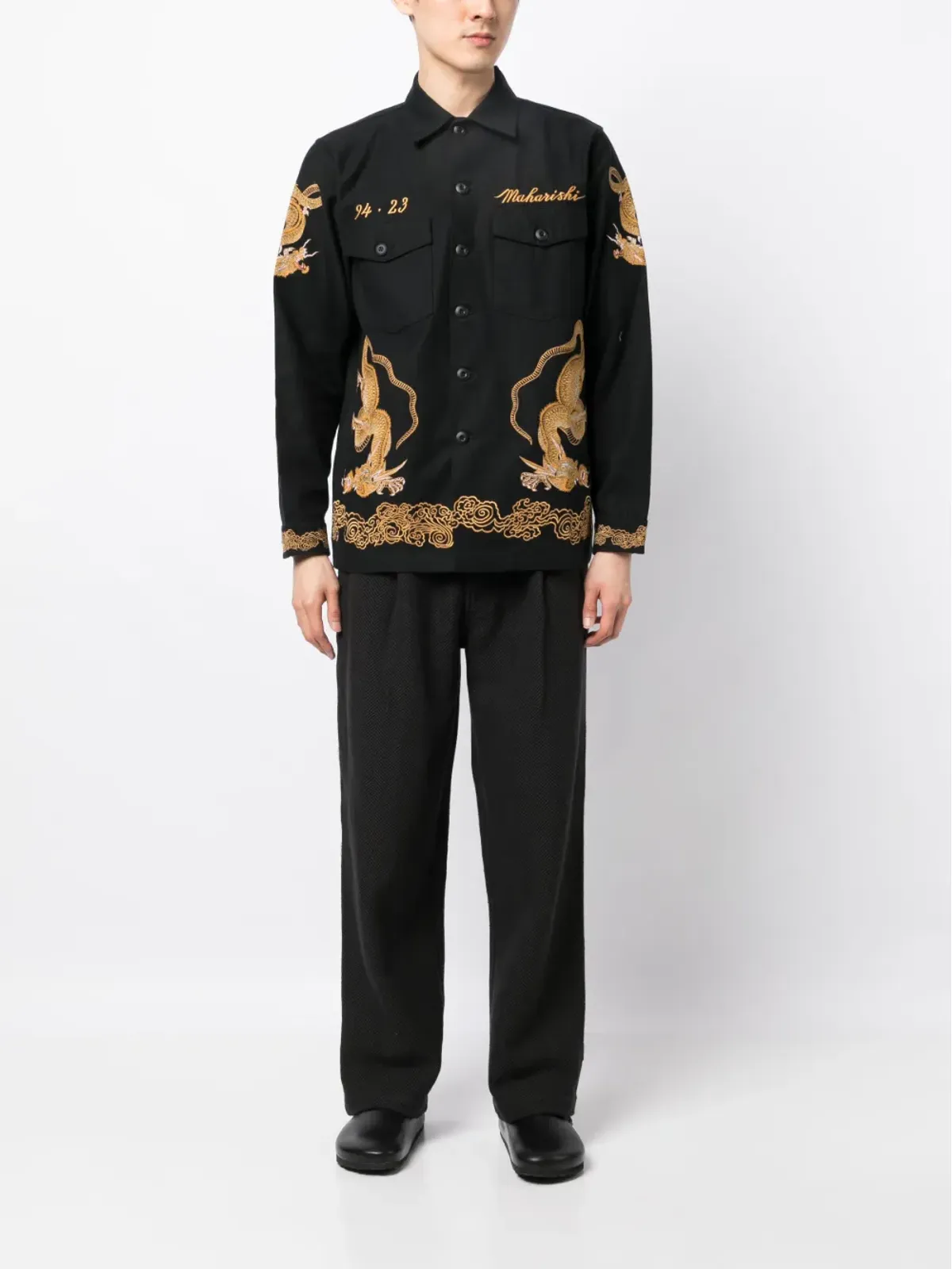 Maharishi ルースデック テクスチャード トラウザーズ - 画像2