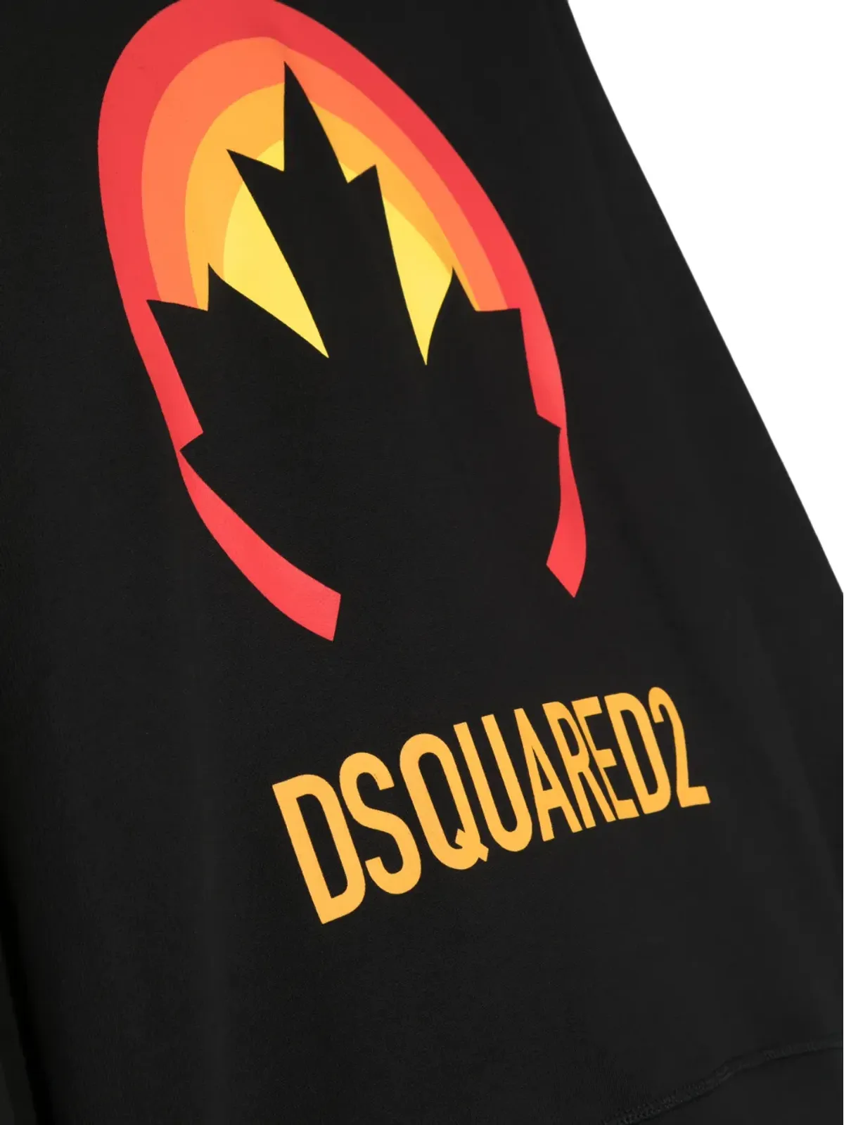 DSQUARED2 KIDS グラフィックプリント コットン パーカー - 画像3