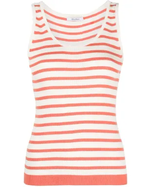 Max Mara ストライプ柄ニットタンクトップ - サムネイル1