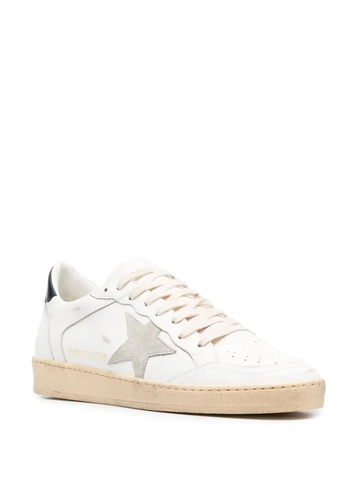 Golden Goose Ball Star レザー スニーカー - ホワイト - 画像2