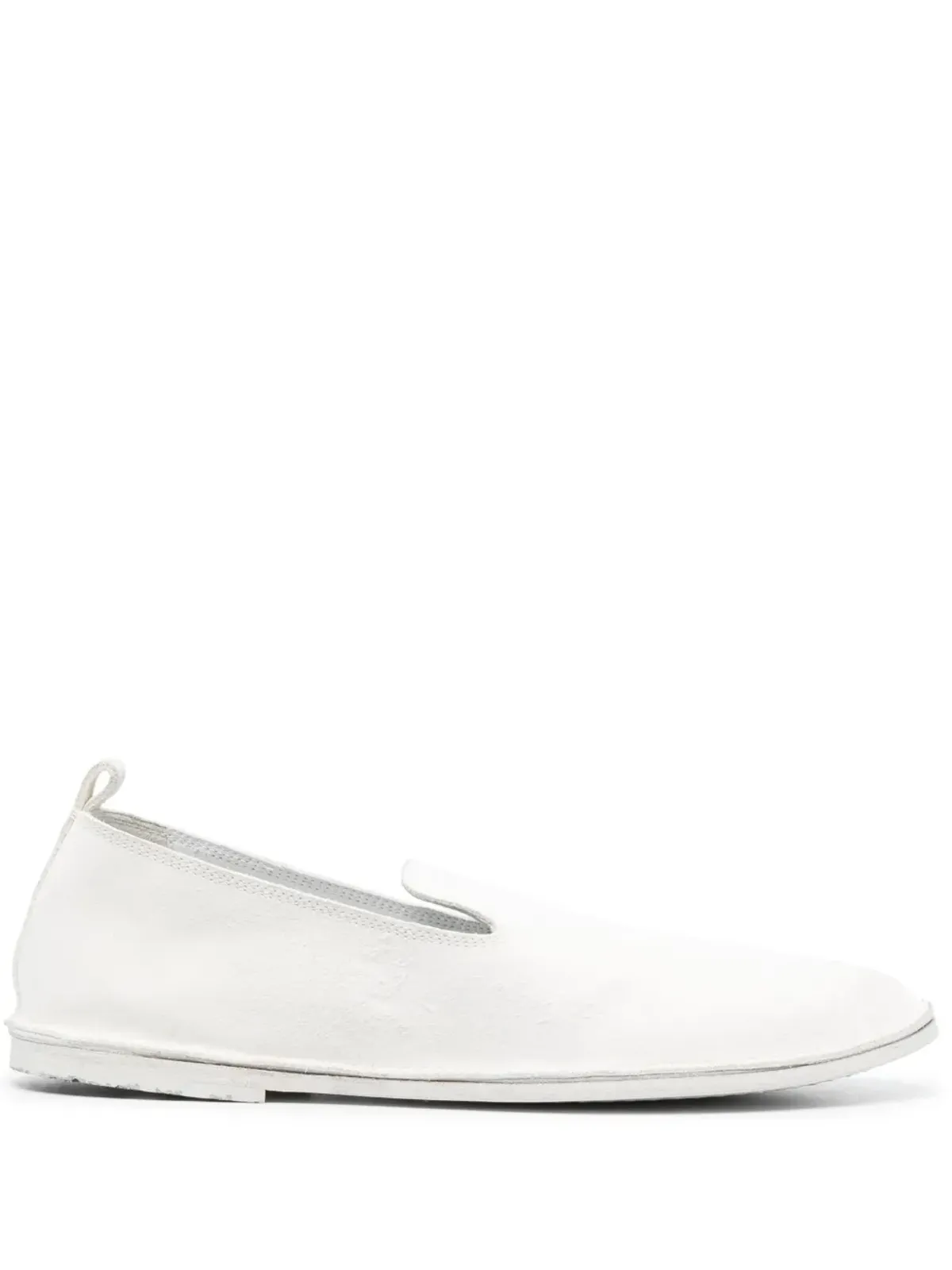 Marsèll Strasacco round-toe loafers - White - 画像1