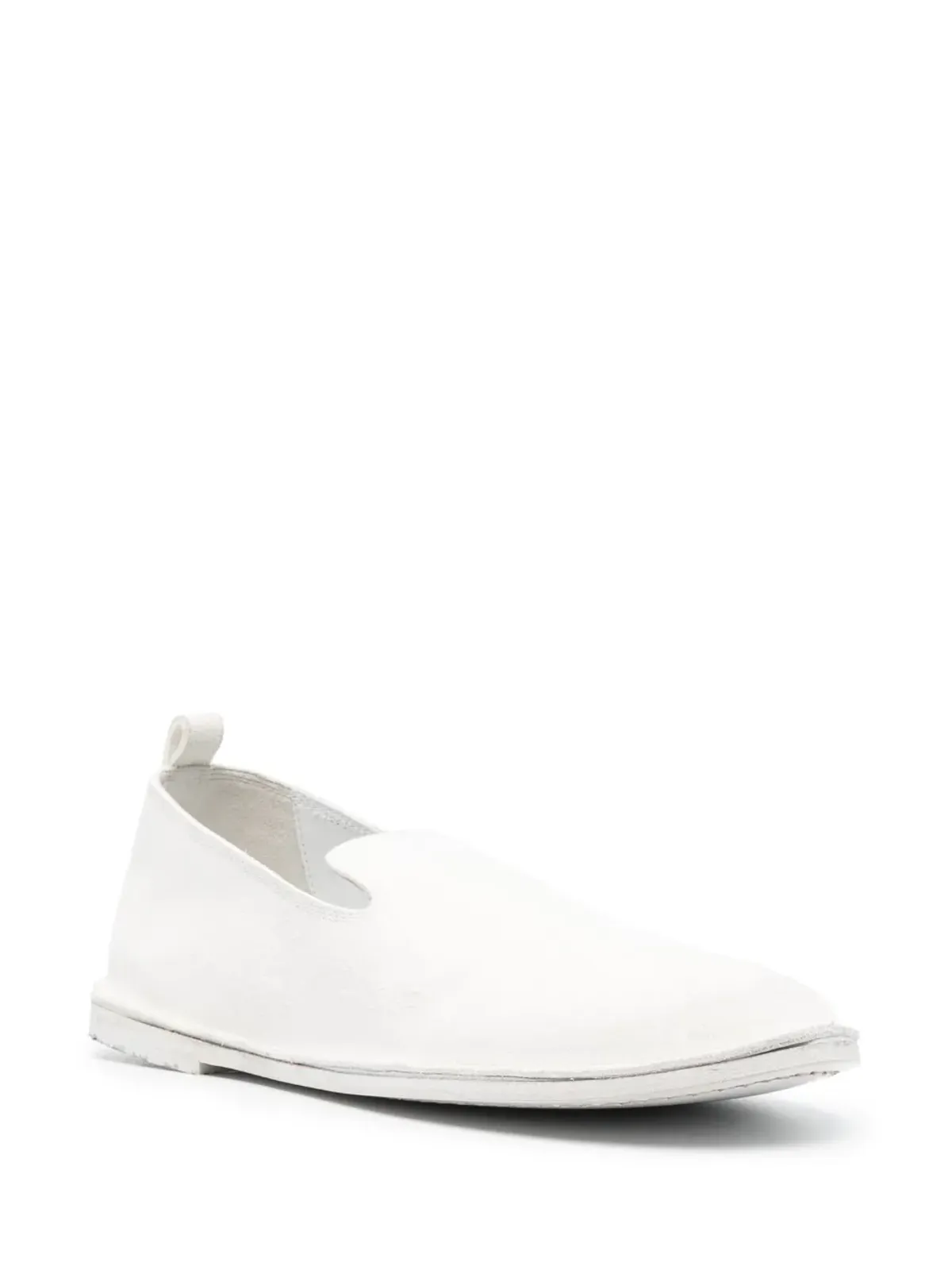 Marsèll Strasacco round-toe loafers - White - 画像2