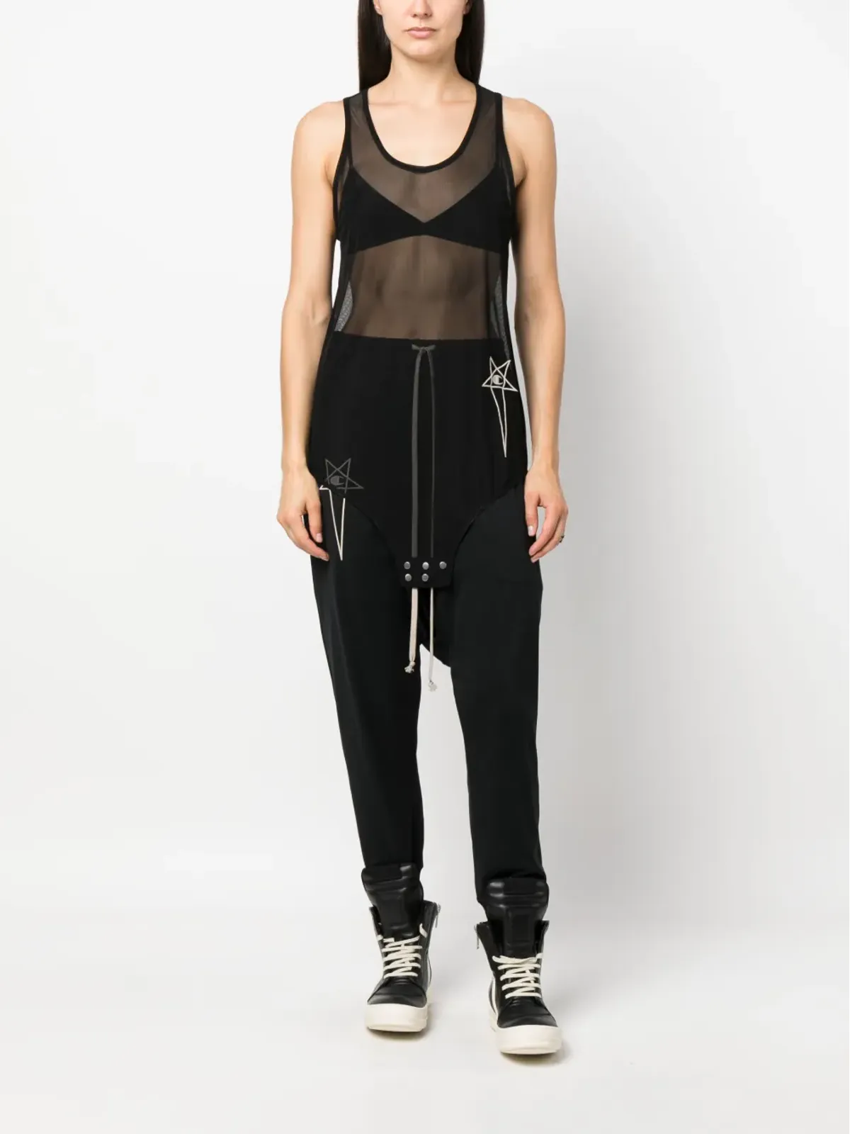 Rick Owens X Champion バスケットボールタンクトップ - 画像2