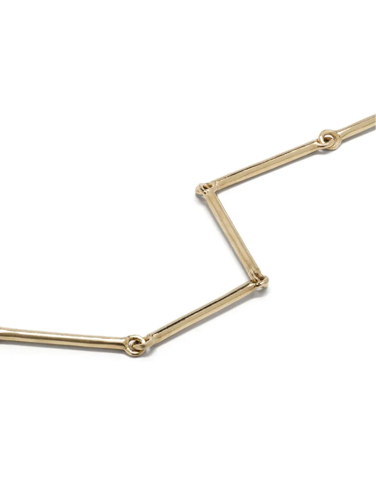 We by WHITEbIRD 14kt イエローゴールド ヤスミン・スモール・アーティキュレーテッド・ブレスレット - 画像3
