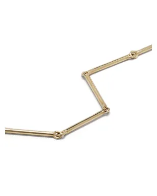 We by WHITEbIRD 14kt イエローゴールド ヤスミン・スモール・アーティキュレーテッド・ブレスレット - サムネイル3