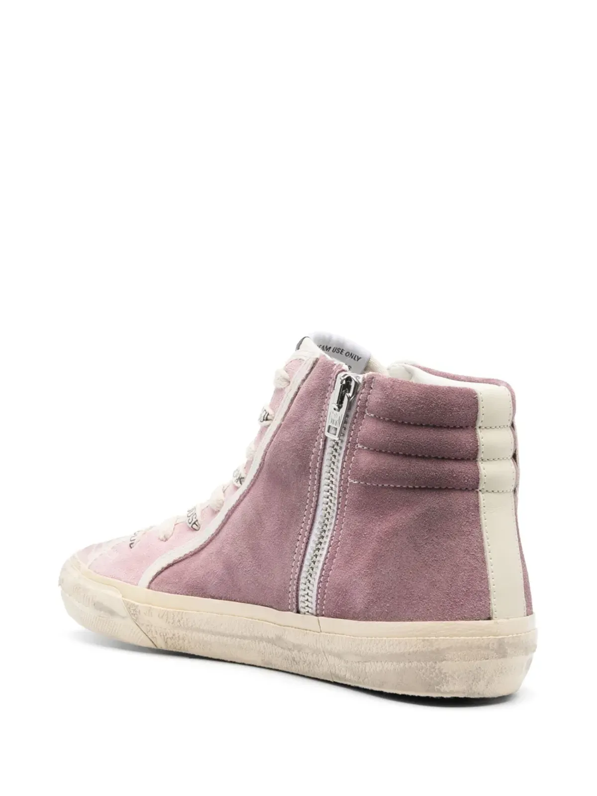 Golden Goose スライドハイトップスエードスニーカー - 画像3