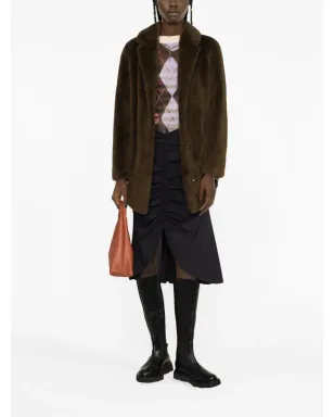 Yves Salomon ノッチドカラー・シングルブレストコート - サムネイル2