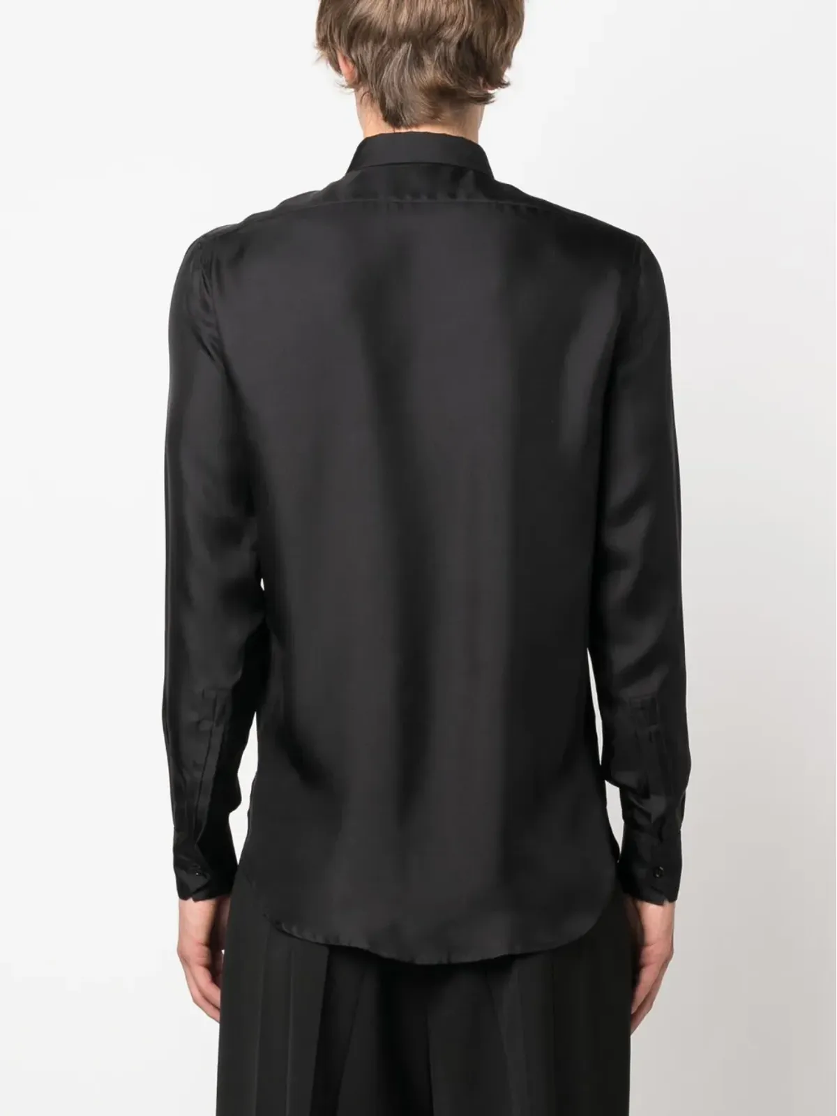 MODES GARMENTS ボタン留めシルクシャツ - 画像5