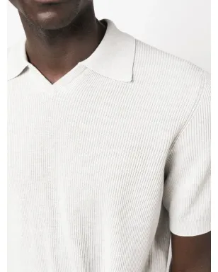 Brunello Cucinelli リブニットTシャツ - Grey - サムネイル5