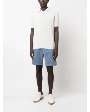 Brunello Cucinelli リブニットTシャツ - Grey - サムネイル2