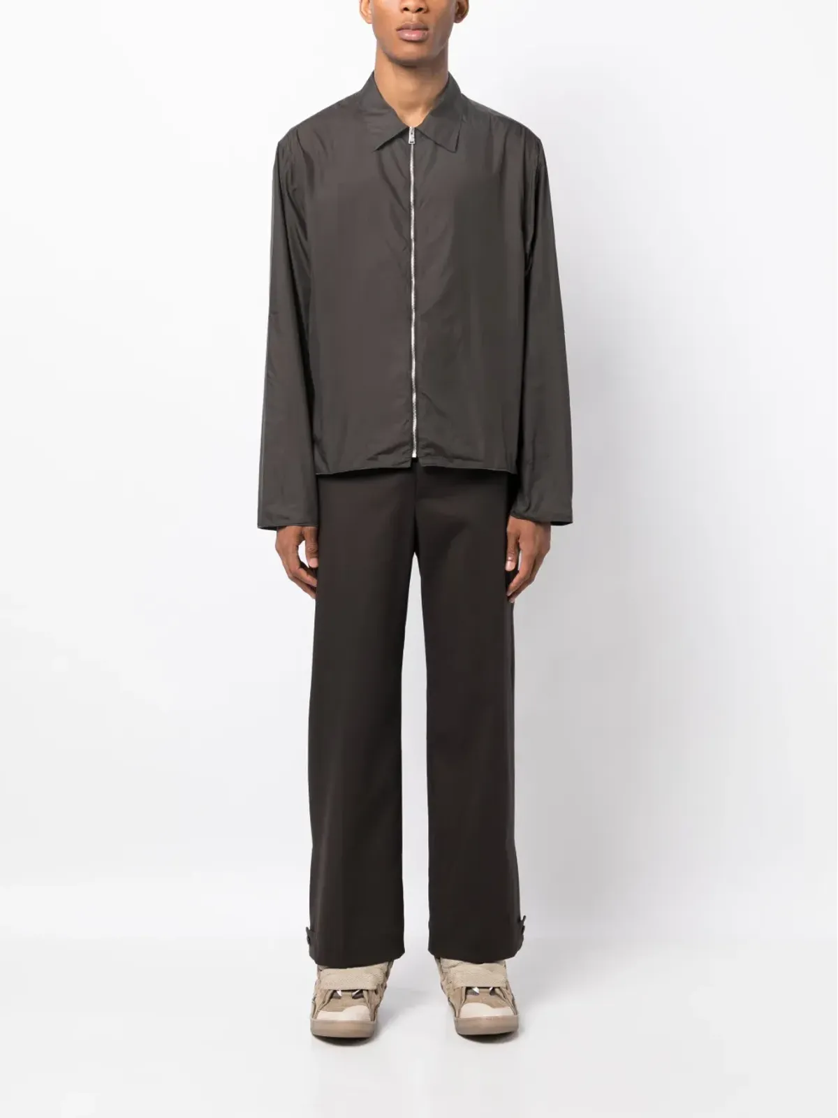 Lanvin ライトウェイトジップアップシャツ - 画像2