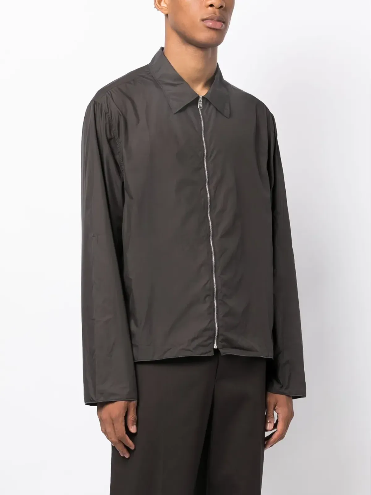 Lanvin ライトウェイトジップアップシャツ - 画像3