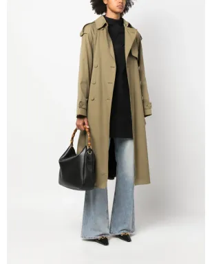Gucci ダイアナ レザー トートバッグ - ブラック - サムネイル2