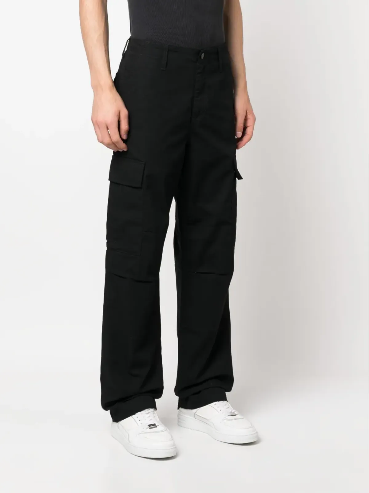 Carhartt WIP カーゴパンツ ブラック - 画像3