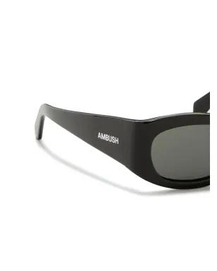 Ambush Eyewear ベルニー レクタンギュラーフレーム サングラス - グレー - サムネイル3