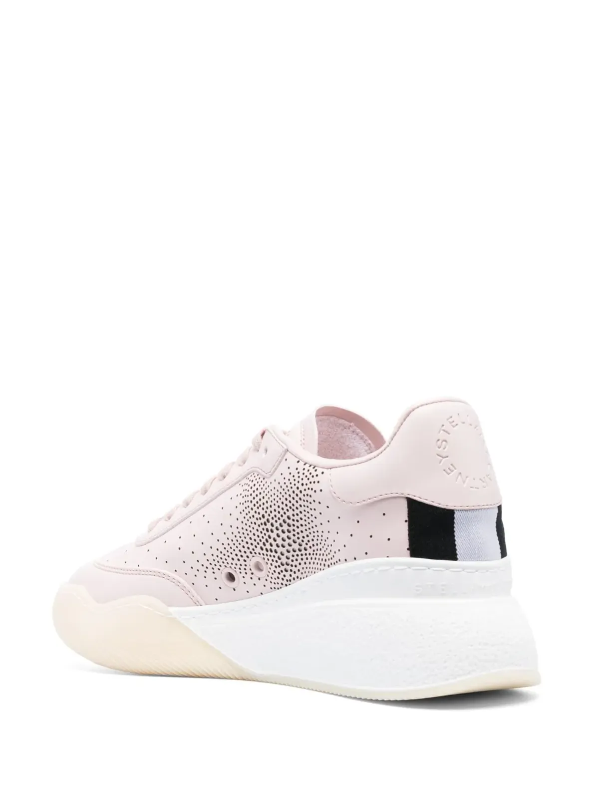 Stella McCartney スパンコール装飾付きレースアップスニーカー - 画像3