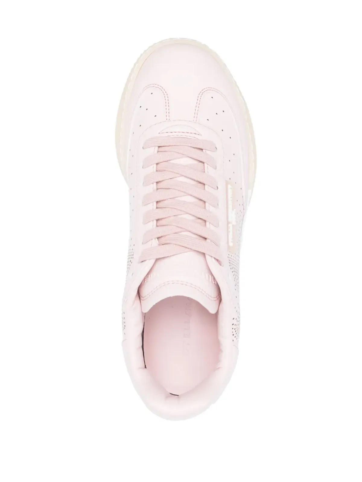 Stella McCartney スパンコール装飾付きレースアップスニーカー - 画像4