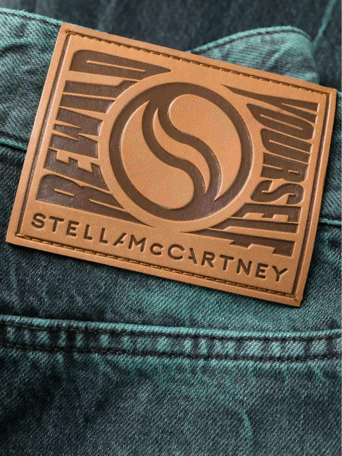 Stella McCartney タイダイ柄 ワイドレッグジーンズ - 画像5