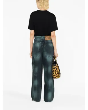 Stella McCartney タイダイ柄 ワイドレッグジーンズ - サムネイル3