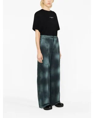 Stella McCartney タイダイ柄 ワイドレッグジーンズ - サムネイル4