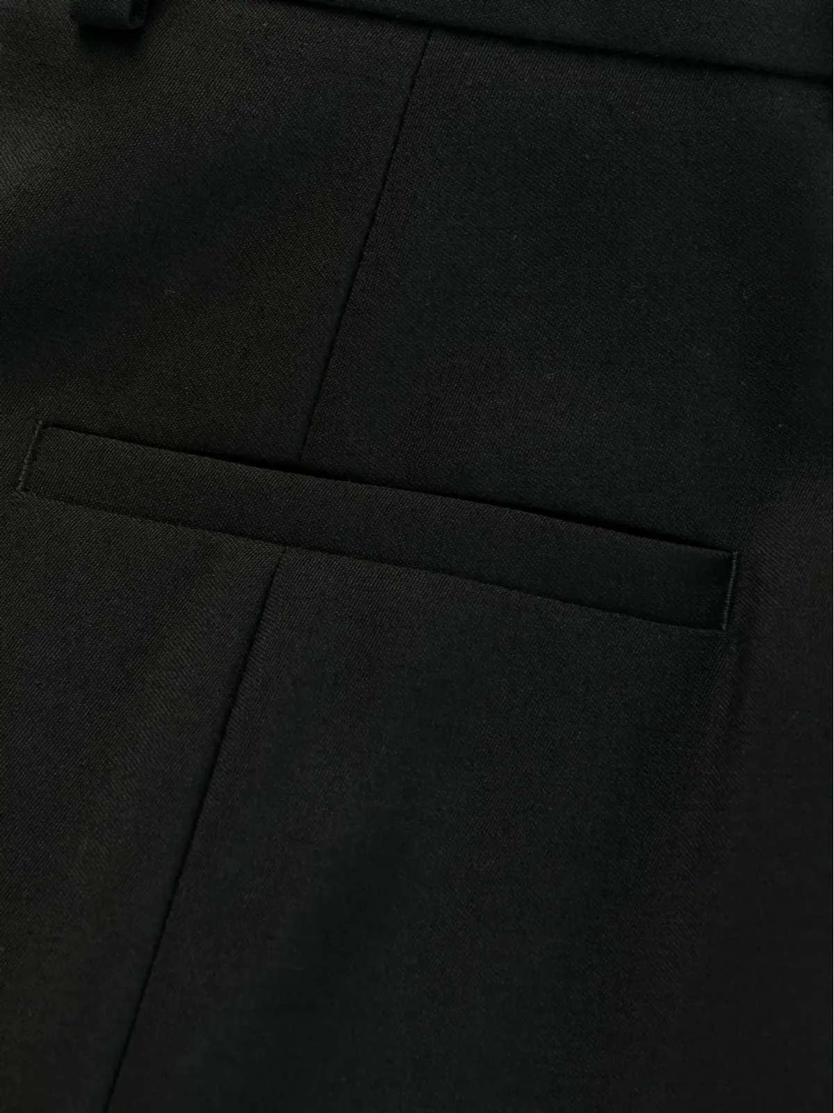 Alexander McQueen クロップドウールパンツ - 画像5